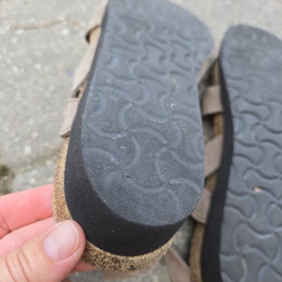 Naot Kayla Womens EU Sz 40, US 9 Wedge Sandals Soft Leather - Picture 3 of 12